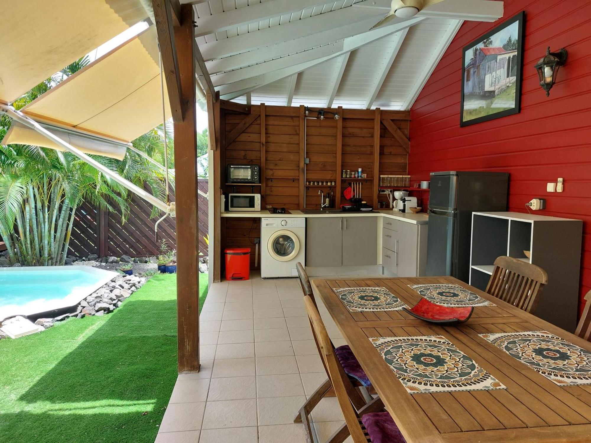 Lodge "Le Temps D'Un Reve" Saint-Francois  Exterior foto